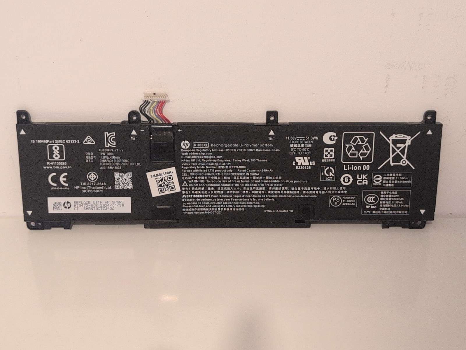 Genuine HP ProBook 450 G8 / 640 G8 G9 / 650 G8 45Wh Battery RH03XL M02027-005