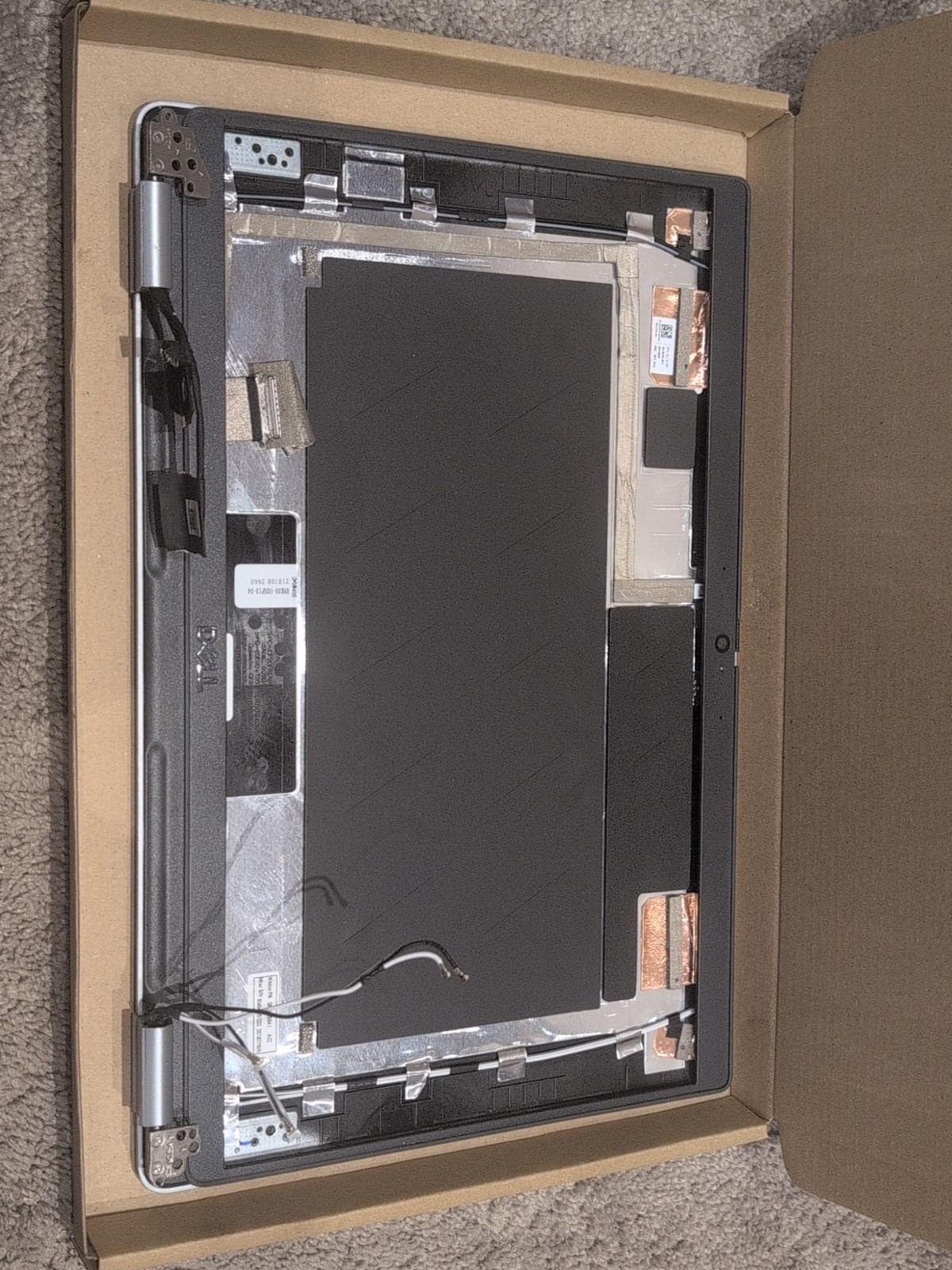 Genuine Dell Latitude 5320 Complete Toplid Cover, Top Cover, Webcam Included