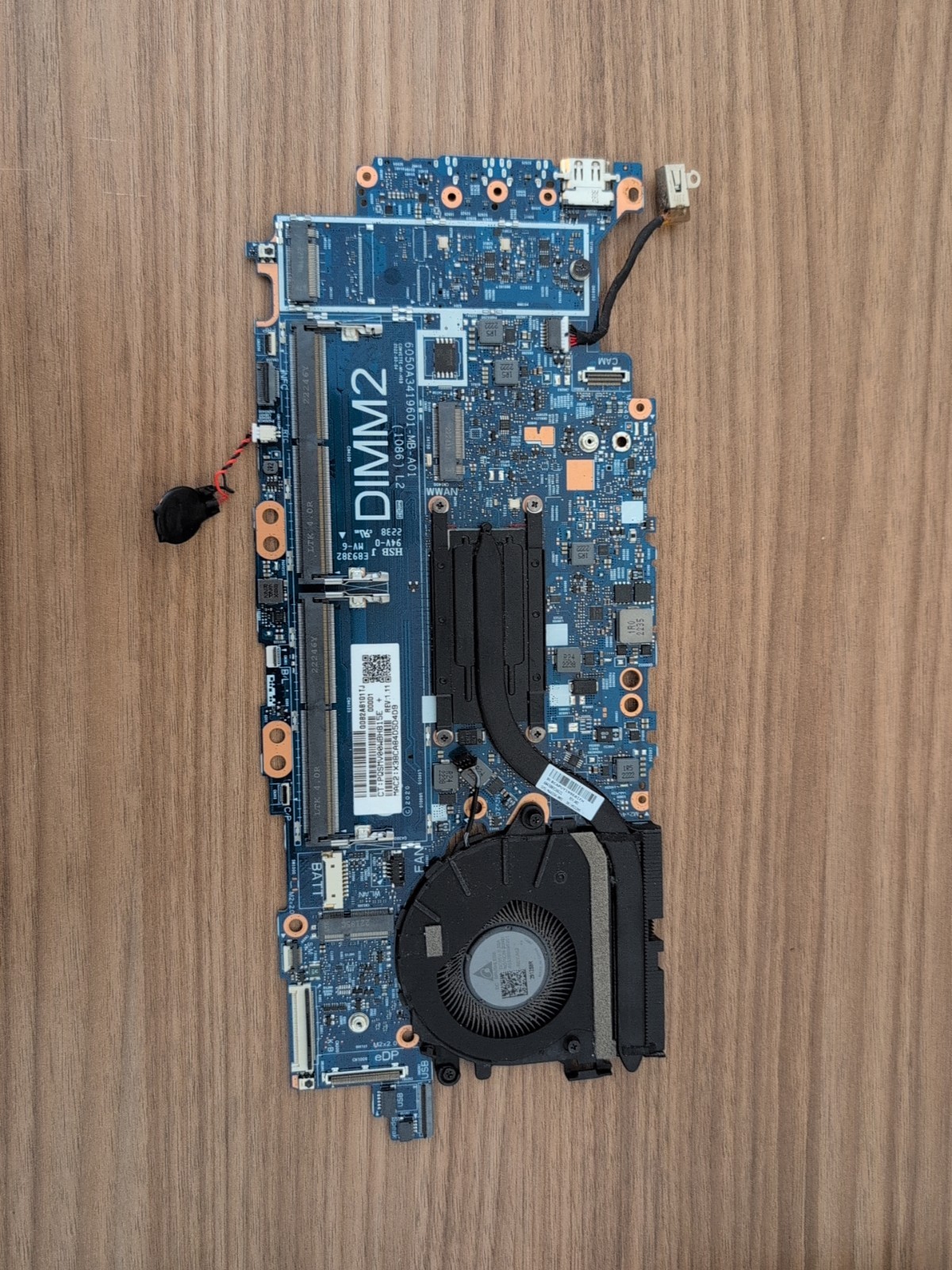 HP EliteBook 830 G8 Laptop Motherboard Core i7-1165G7 2.80 GHz Faulty