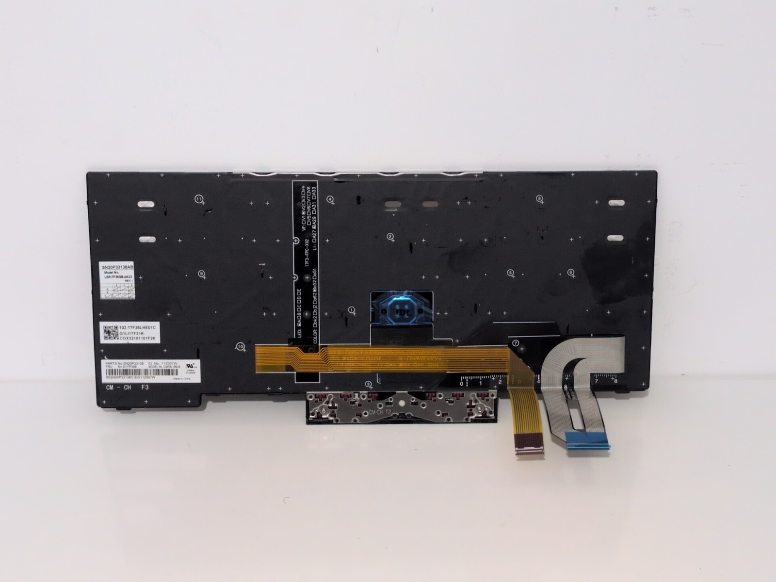 Genuine UK Keyboard For Lenovo ThinkPad Yoga L380 L390, YOGA S2 3RD GEN Backlit