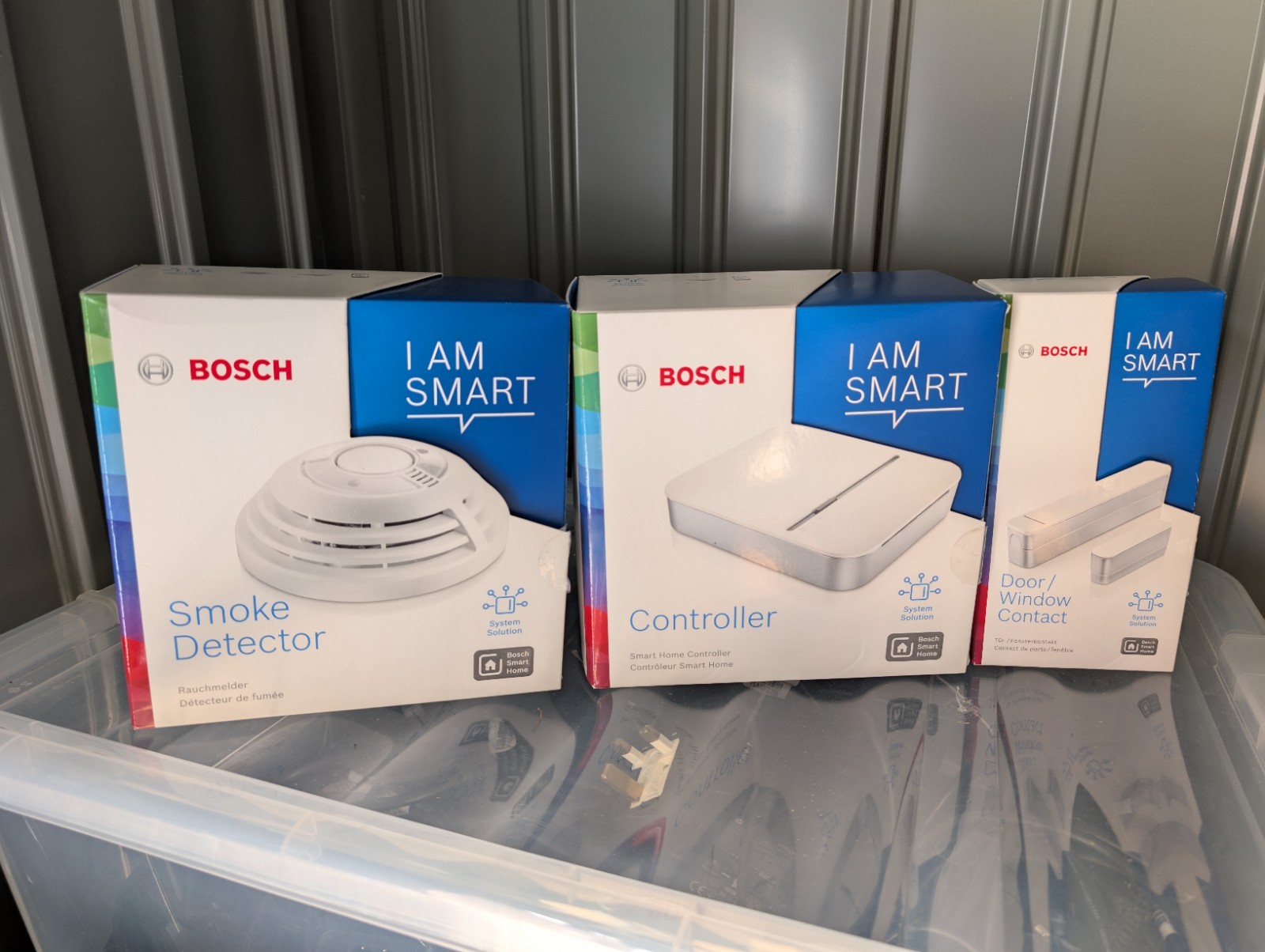 BSHC-1 Bosch Smart Home controller + smoke detector + door/window contact unused