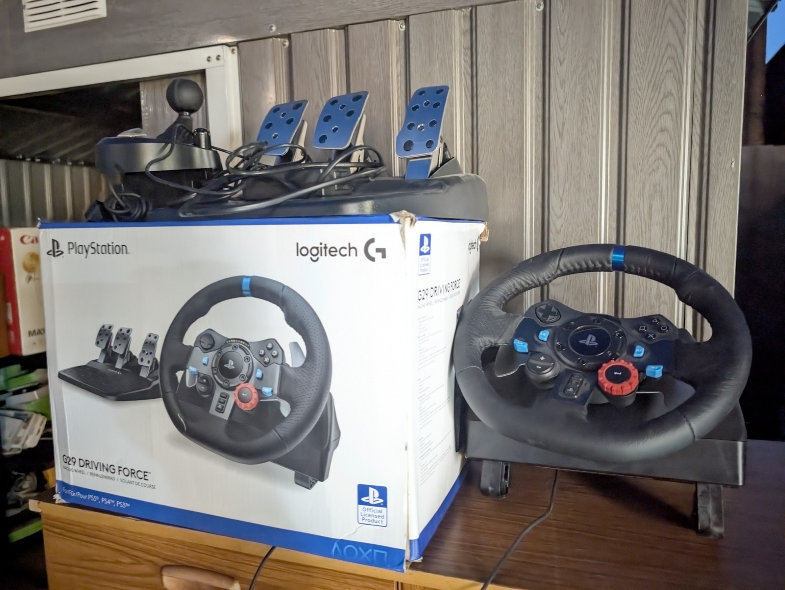 Logitech G29 Driving Force Racing Wheel, Pedal & Shifter PS & PC FAST POST 🚚✅