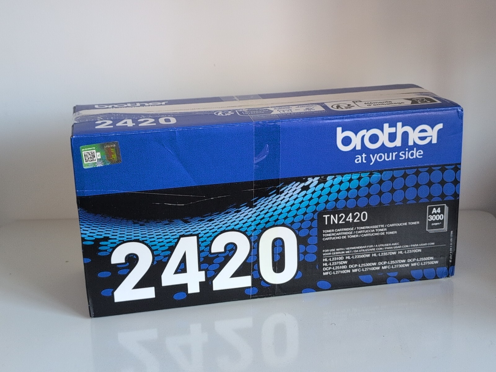 Original Brother TN-2420 High Capacity Black Toner Cartridge (TN2420)