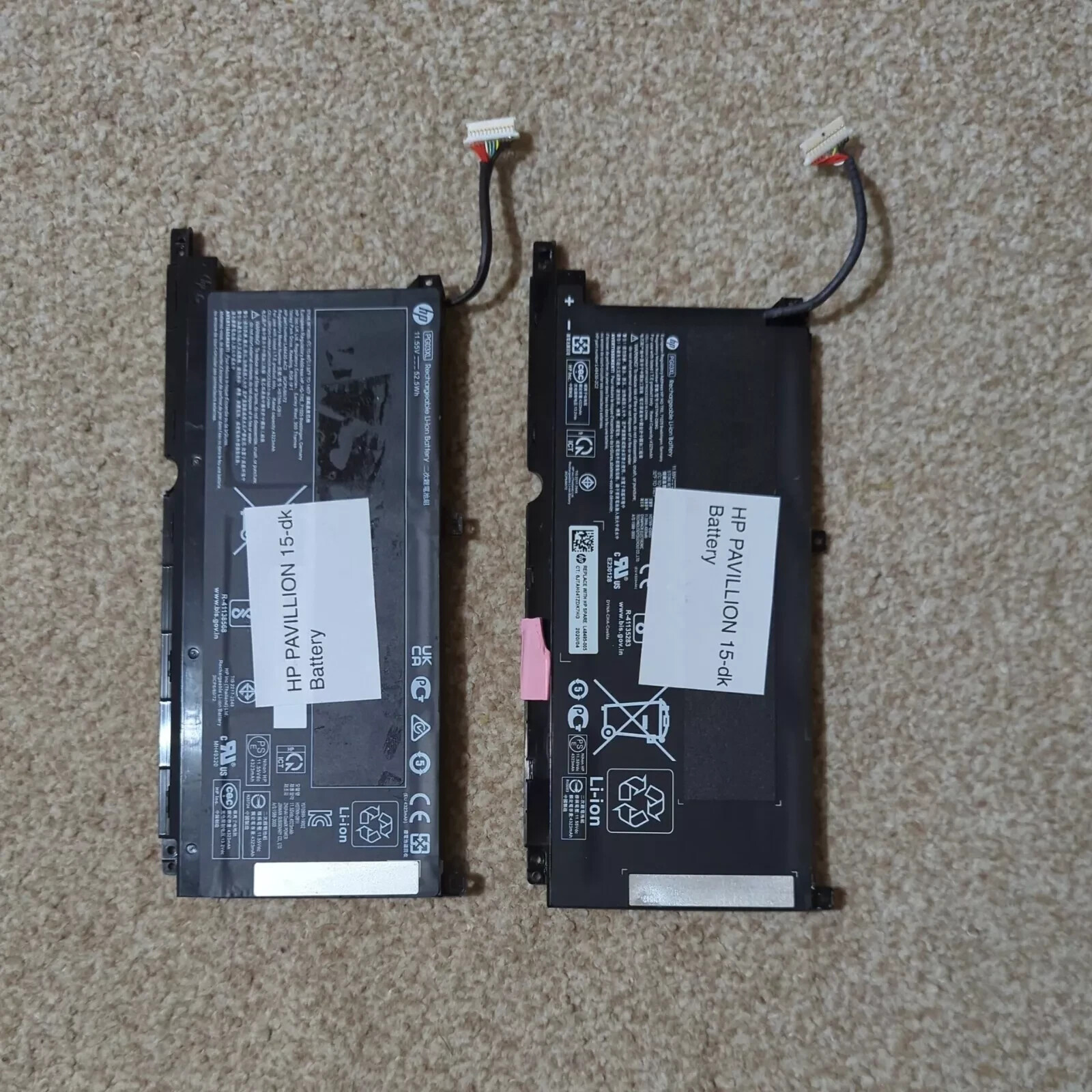 Genuine HP Pavilion Gaming 15-DK0000 , 15-EC0000, Pavilion 15-EC1000 Battery