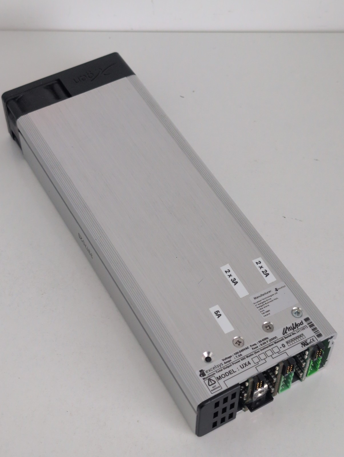 EXCELSYS UX4 ENCLOSED SWITCHING POWER SUPPLY