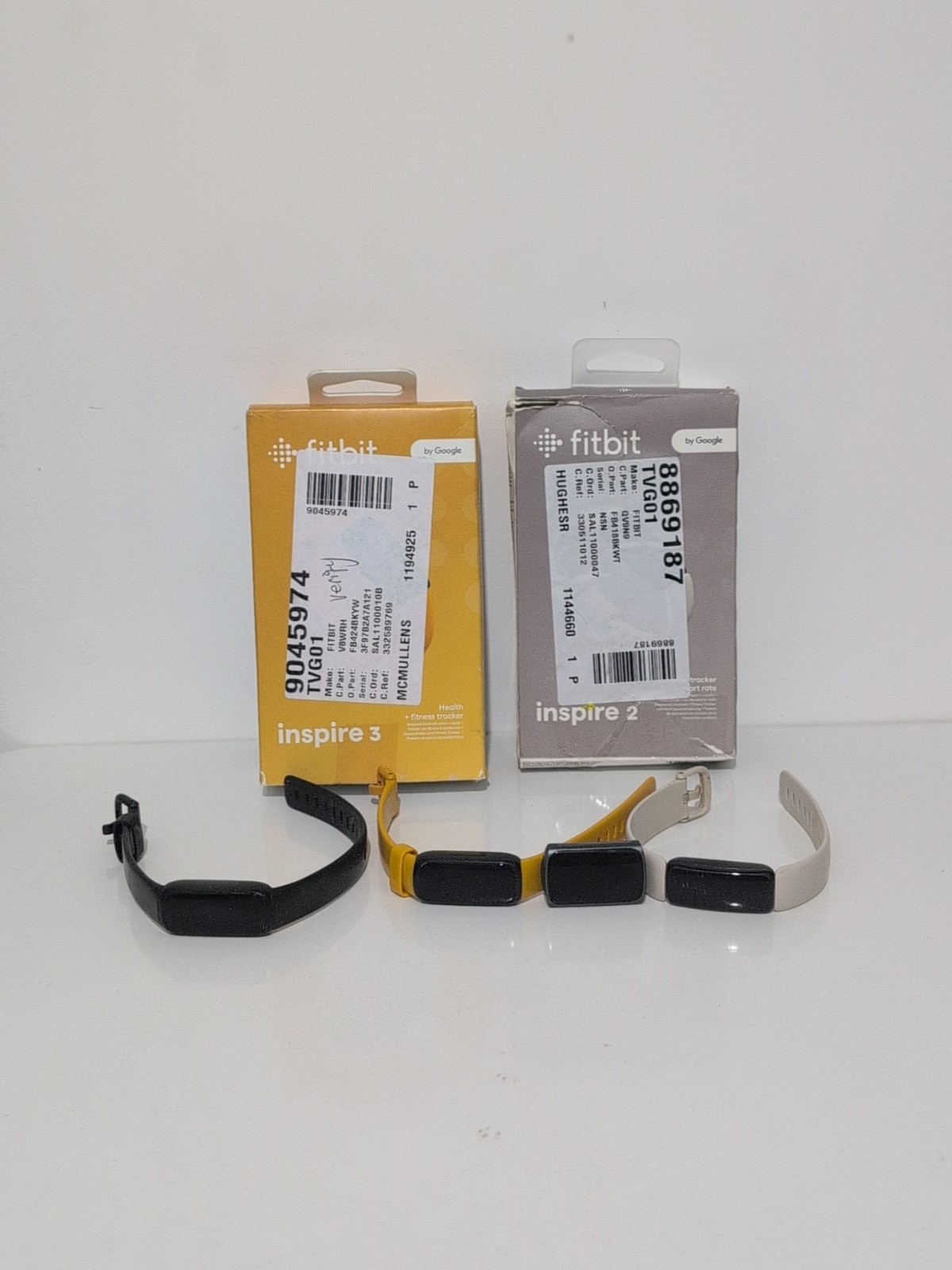 Google Fitbit Inspire 3 & Inspire 2 Mixed Models For Parts Only. Watch Only