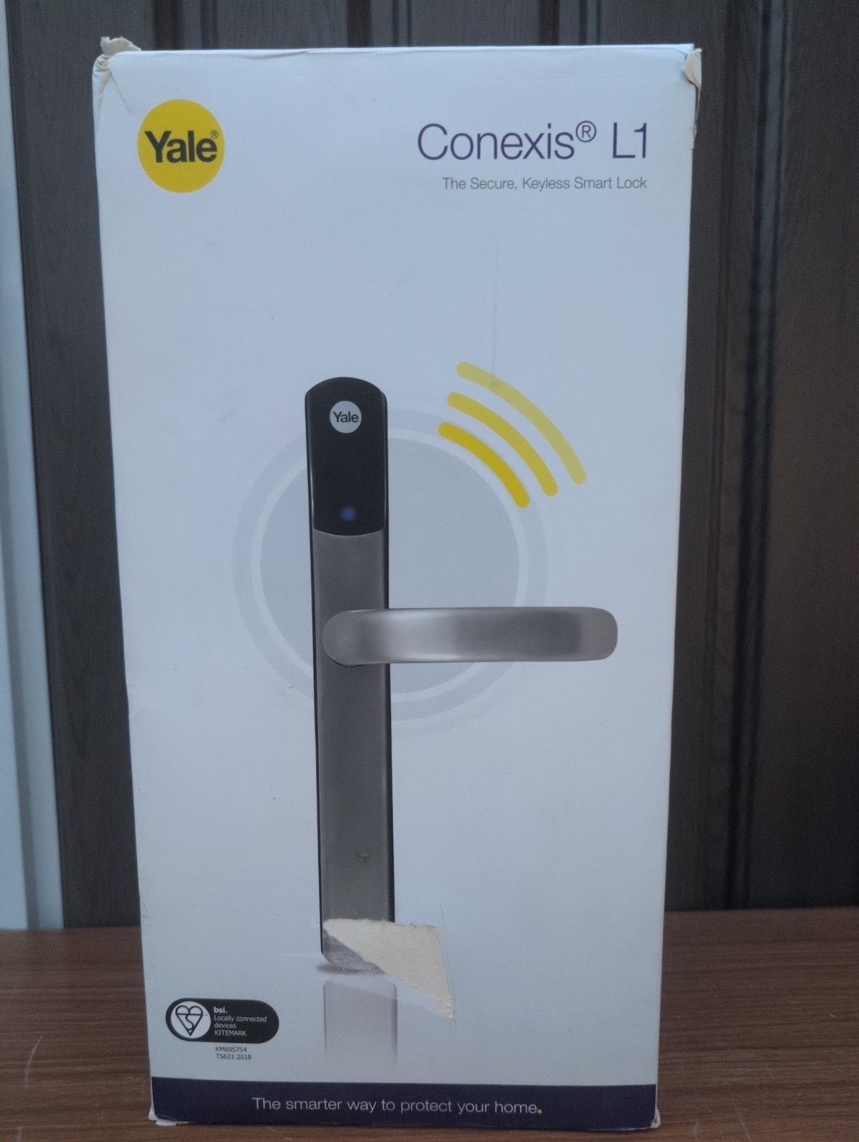 Yale Conexis L1 Smart Door Lock Chrome