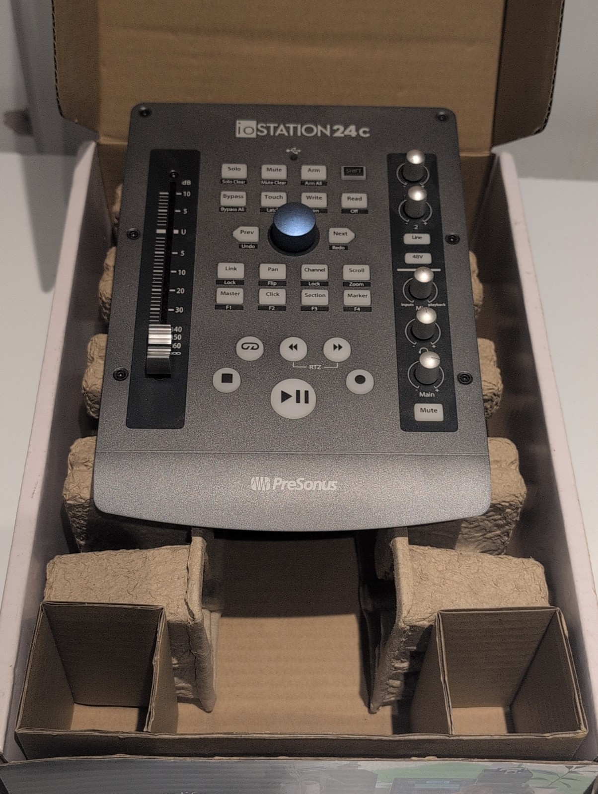 PreSonus ioStation 24c 2x2 USB-C Audio Interface and Production Controller