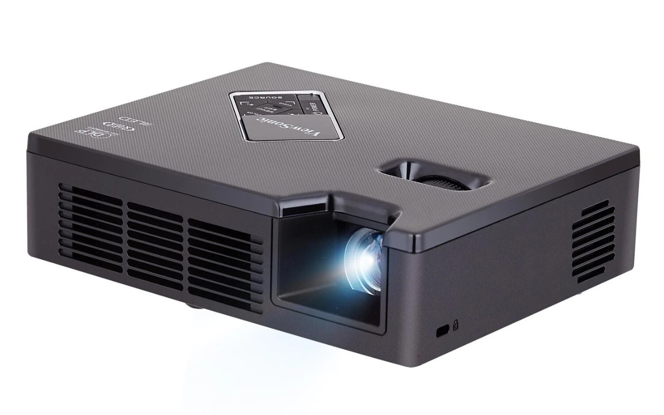 ViewSonic portable Projector PLED-W800 16:10 WXGA Ultra-0.83kg Black Brand New