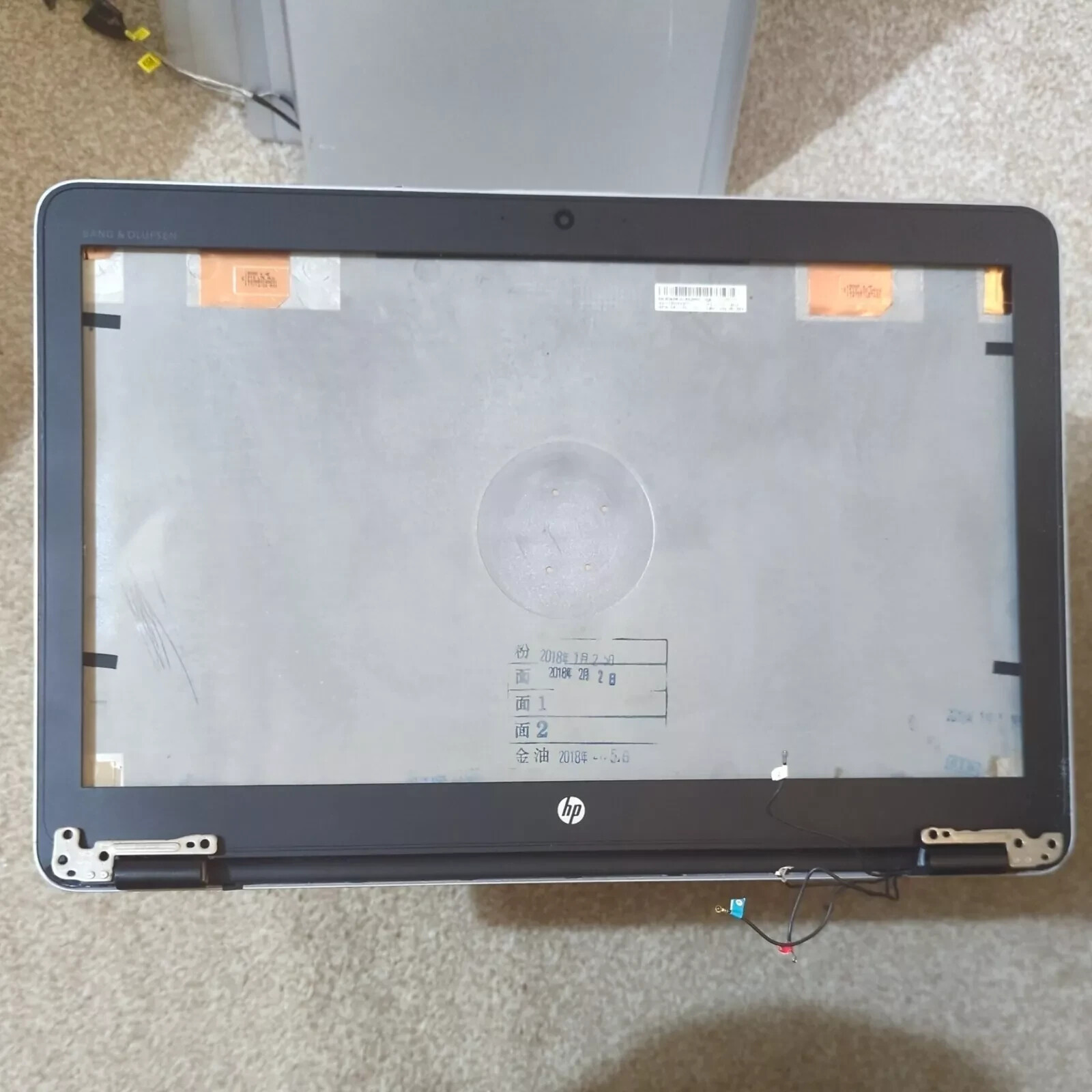 New For HP EliteBook 850 755 G3 G4 LCD Rear Top Lid Back Cover 821180-001 Silver