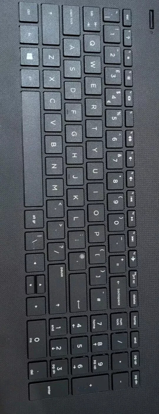 HP 17-AK 17-BS 17-AK013DX 17-BS018CA 17-AR 15-CC UK Layout Keyboard Fast Post
